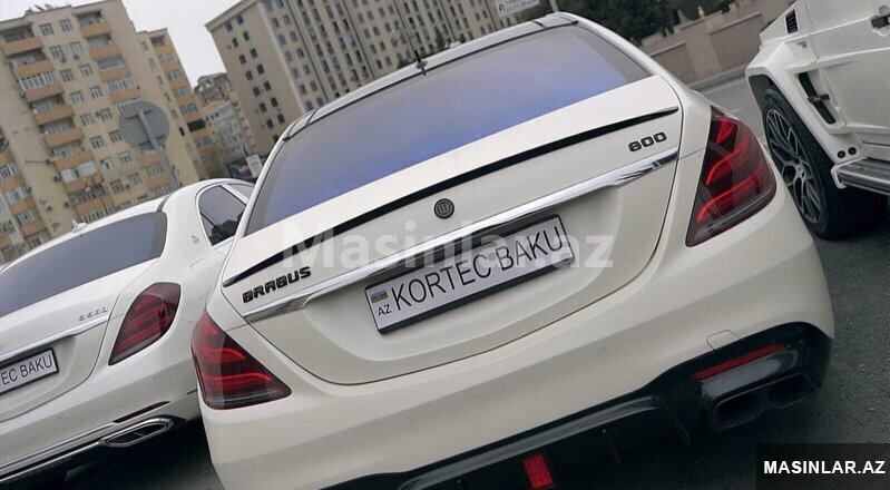 Mercedes S class Brabus Long Wedding, 2021 il Mercedes S class Brabus Long Wedding, 2021 il