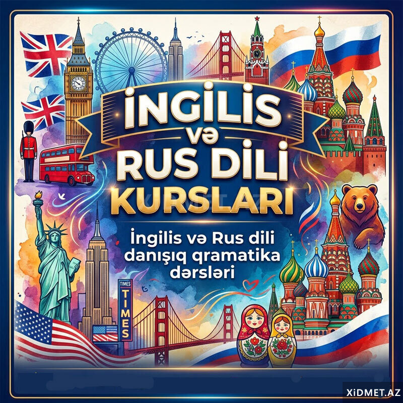 İngilis və Rus Dili Danışıq dərsləri İngilis və Rus Dili Danışıq dərsləri