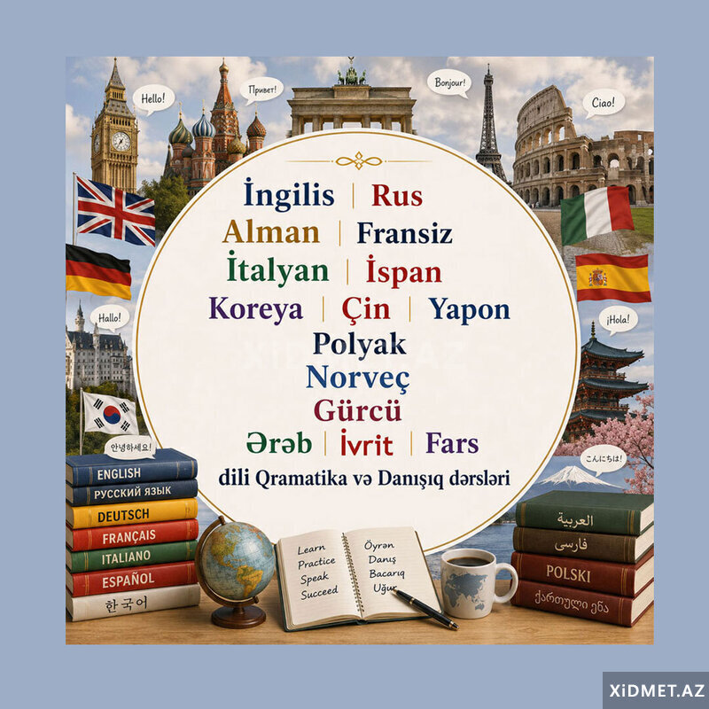 Bütün xarici dillər bir mərkəzdə Bütün xarici dillər bir mərkəzdə