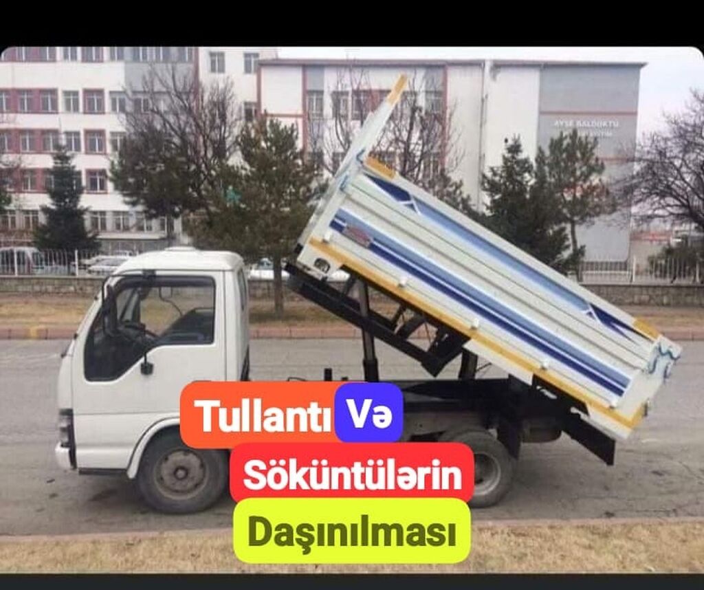 Təmir və Söküntü Tullantılarının Daşınması Xidməti! Tikinti, təmir Təmir və Söküntü Tullantılarının Daşınması Xidməti! Tikinti, təmir