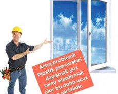 Plastik qapı və pəncərələrin sifarişi