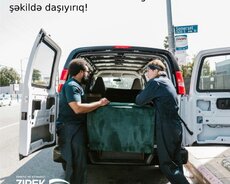 Yükdaşıma xidməti yüklerin daşınması
