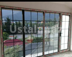 Plastik qapi pəncərə sifarişi