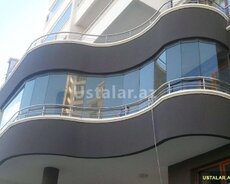 Cam balkon işləri