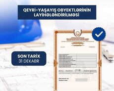 Obyektlərin sənədləşdirilməsi Eskiz plan xidməti