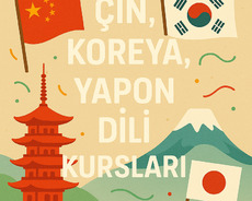 Koreya, Çin, Yapon dili kursları