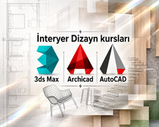 Autocad Archicad 3d Max dərsləri