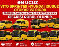 Bütün avtobuslar bir arada 6dan 61 saya