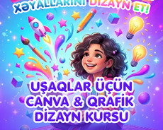 Kompüter kursu-Uşaqlar üçün Canva kursu
