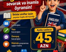 İbtidai sinif üçün peşəkar İngilis dili
