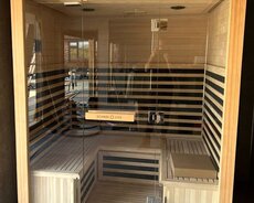 Sauna yığılması və quraşdırılması