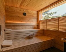 Sauna dizaynı və tikintisi