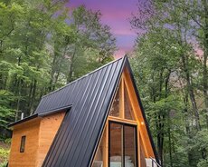 A-frame modul ev tikintisi