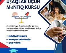 Uşağlar üçün Məntiq kursları