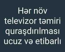 Televizor təmiri-quraşdırılması