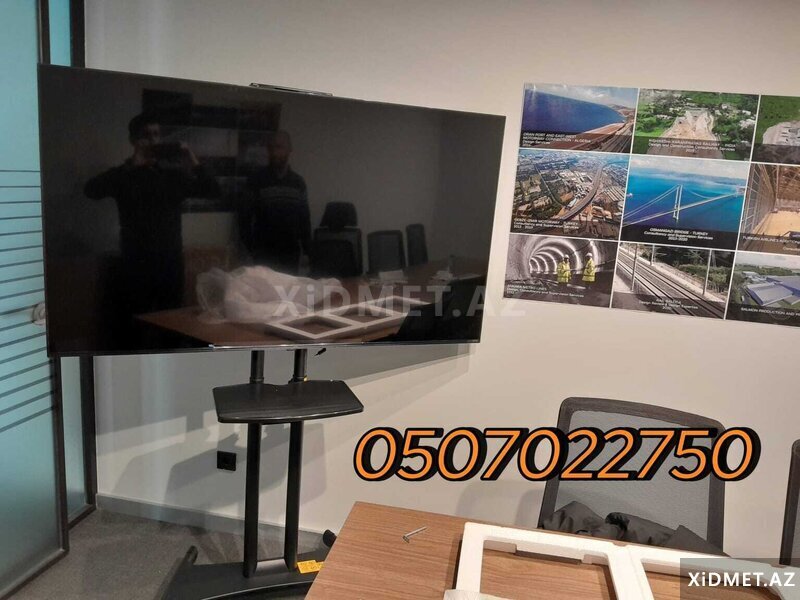 Televizor kronşteyinlərinin yığılması Televizor kronşteyinlərinin yığılması