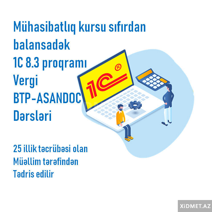 1C üzrə 4 aya mühasib ol 1C üzrə 4 aya mühasib ol