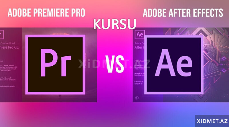 Adobe premiere After effekt kursu Adobe premiere After effekt kursu